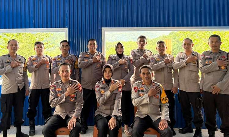 Binmas Polres Maros Minta Bhabinkamtibmas Tingkatkan Sambang ke Warga Wilayah Pegunungan