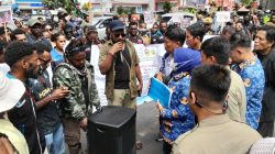 Demonstrasi Papua di Makassar Desak Presiden Usut Dugaan Pelanggaran HAM, 10 Warga Sipil Tewas di Kemburu