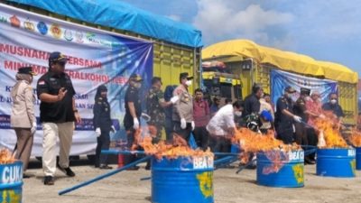 Rokok Ilegal Senilai Rp65,75 Miliar
