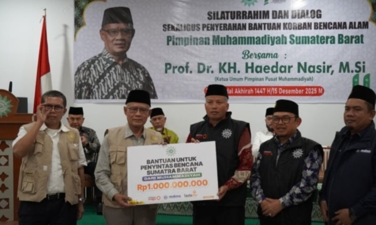 Haedar Nashir Tegaskan Muhammadiyah Bergerak Cepat Bantu Korban Bencana di Aceh dan Sumatera