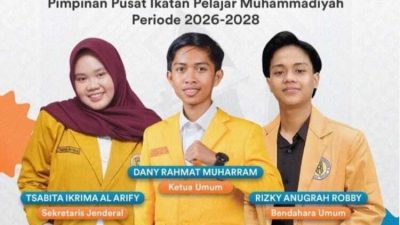 Muktamar XXIV IPM Tetapkan Dany Rahmat Muharram Ketua Umum PP IPM 2026–2028