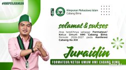 Konfercab XIX HMI Cabang Bima: Juraidin Nahkodai Kepengurusan Baru 2026–2027