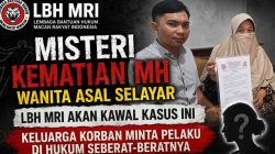 Fakta Baru Kasus MH di Makassar, LBH MRI Sebut Korban Alami Memar hingga Uang Rp20 Juta Raib
