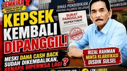Lemkira Minta Klarifikasi Disdik Sulsel, Kepsek Kembali Dipanggil Meski Dana Cash Back Sudah Dikembalikan